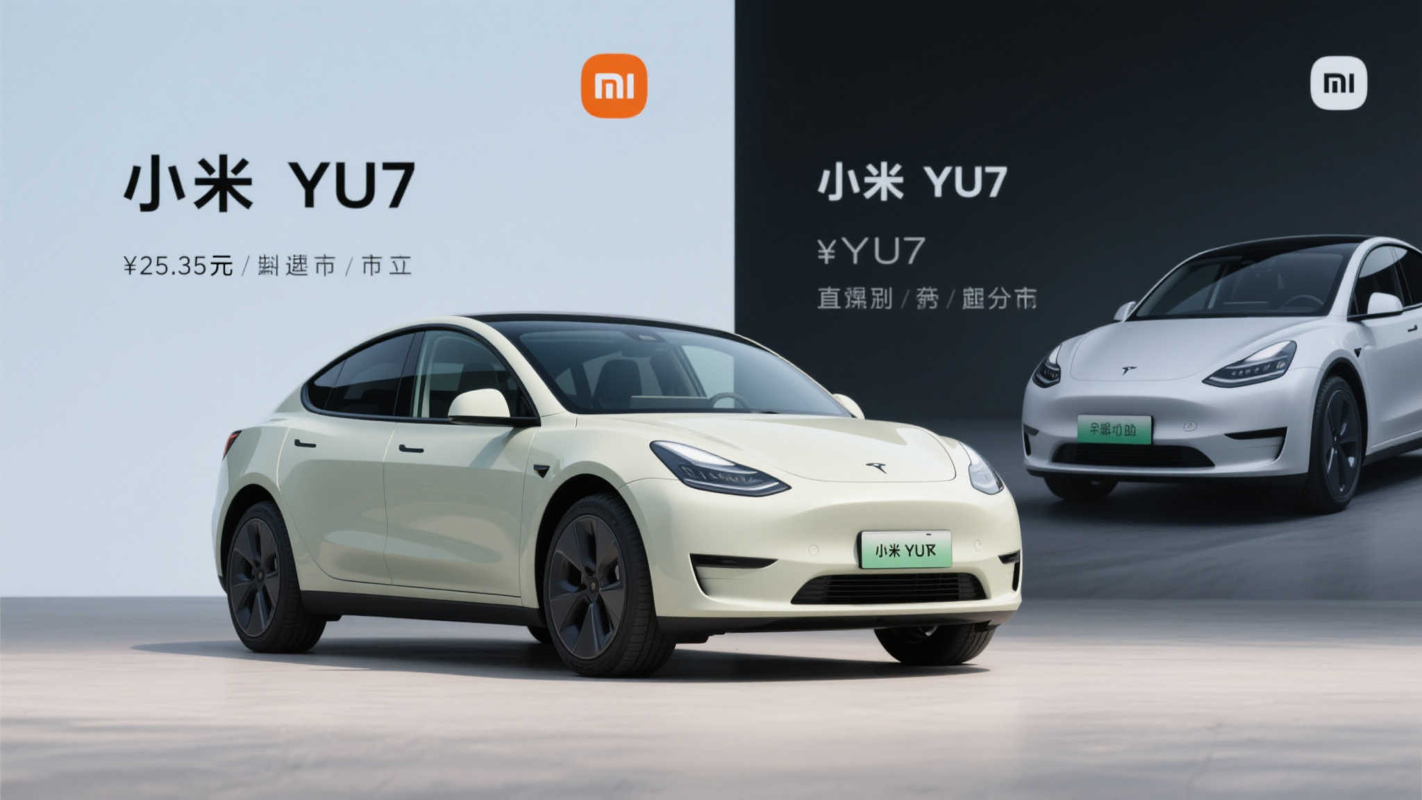 小米YU7登场！售价25.35万元起，剑指Model Y